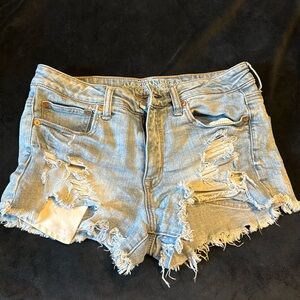 American eagle stretch hi-rise festival shorts